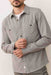 Marine Layer PACIFICA OVERSHIRT Grey Railroad Stripe Profile
