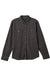 Brixton - Savile Stretch LS Shirt - Washed Black/Window Plaid
