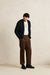 Rhythm - Heritage Bloom Cardigan - Midnight - Model Front