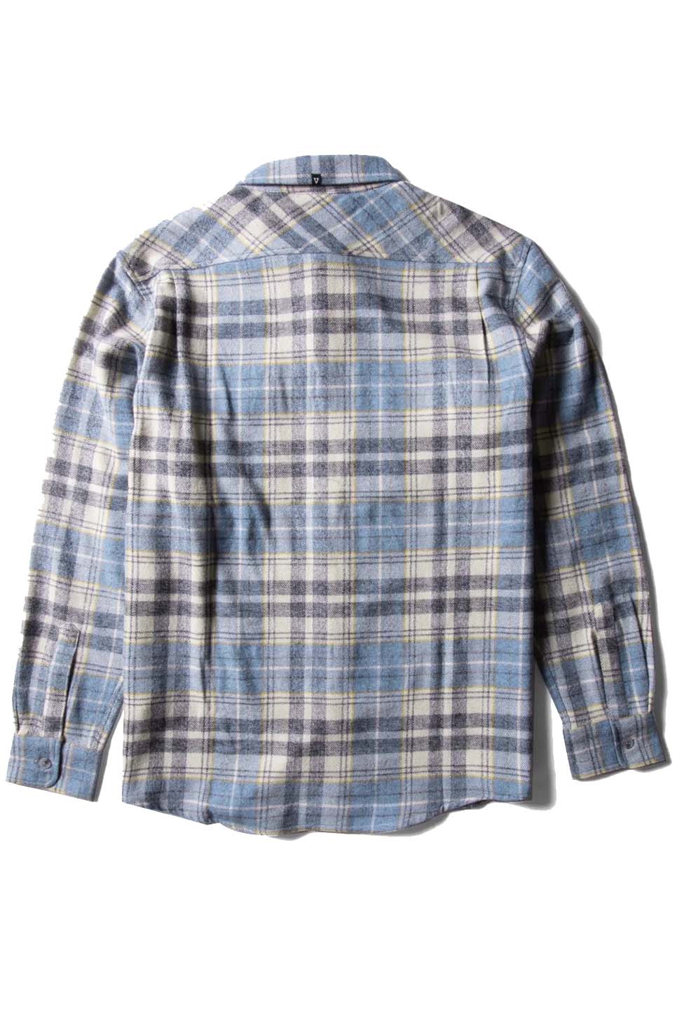 Vissla - Central Coast Eco LS Flannel - Dusk - Back