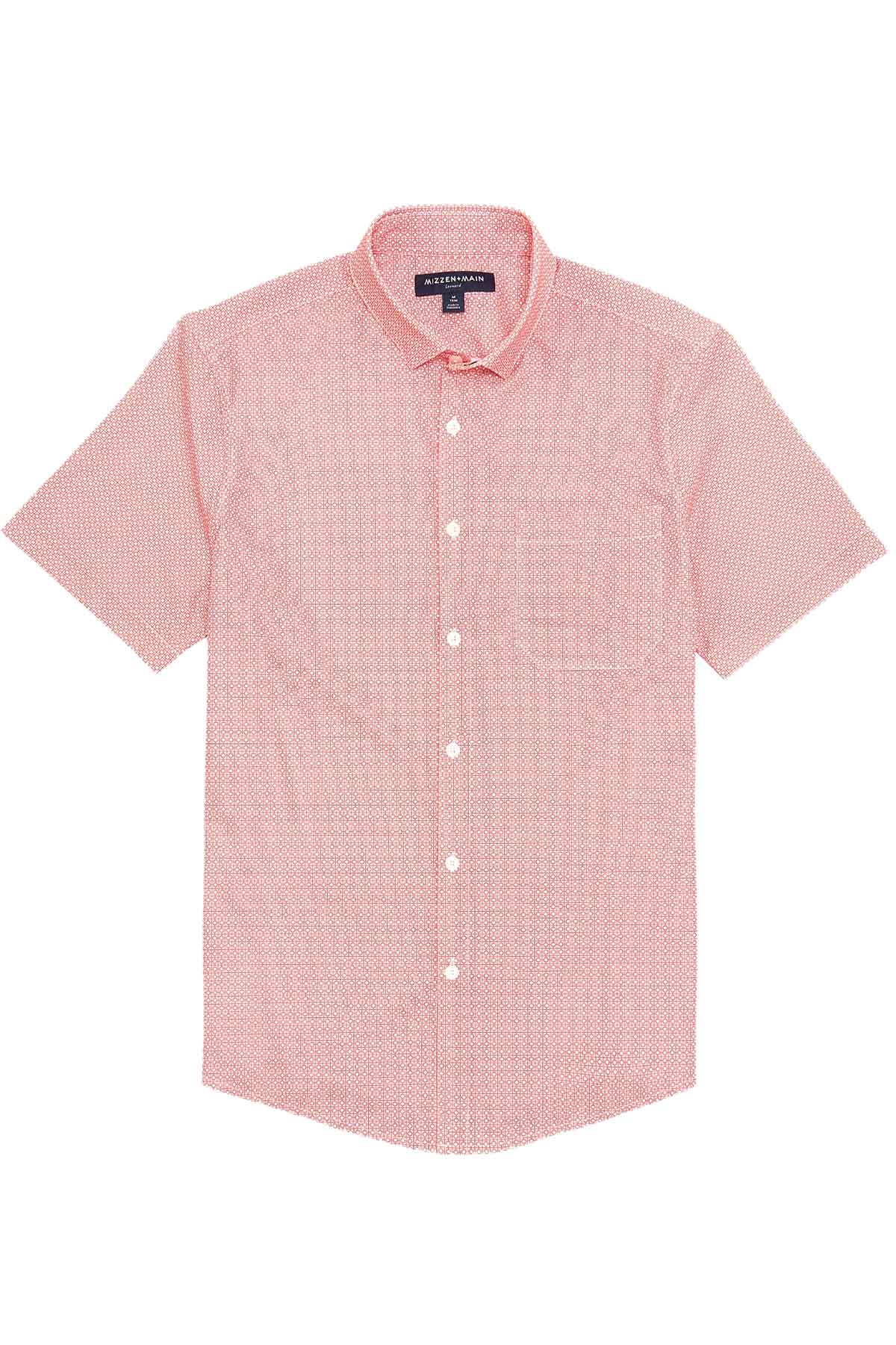 LEEWARD SS Tea Rose Geo Print