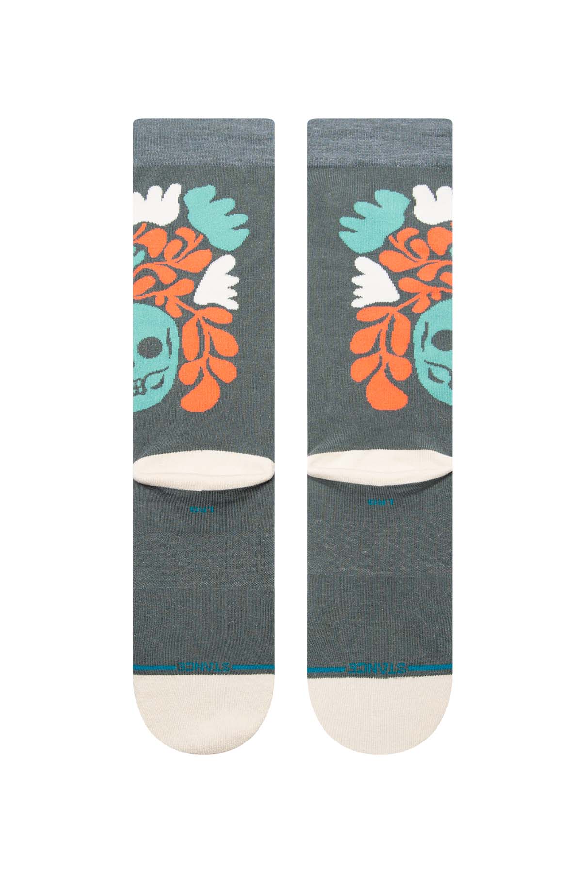 Stance - Skelly Nelly - Teal - Back