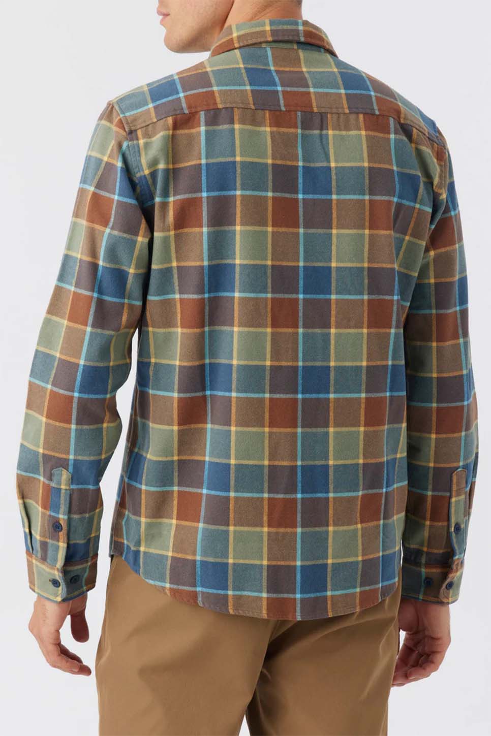 O'Neill - Winslow Plaid - Sage - Back