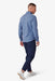 Mizzen + Main - Nolan LS - Coastal Fjord Heather - Back