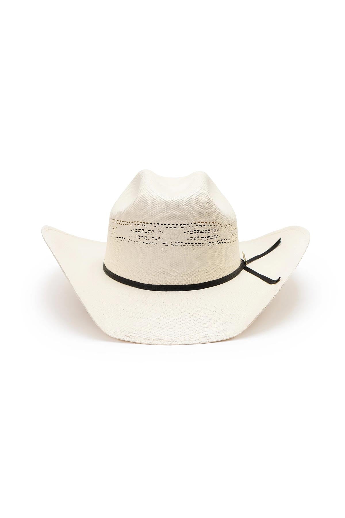 Seager - Longhorn Straw Hat - Ivory - Front