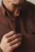 Taylor Stitch The Jack in Timber Twist Waffle — Detail chest pocket view