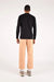 Dehen - Heavy Duty Long Sleeve Pocket Tee - Black - On-Model Back