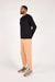 Dehen - Heavy Duty Long Sleeve Pocket Tee - Black - On-Model Side