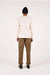 Dehen - Heavy Duty Long Sleeve Pocket Tee - Natural - On-Model Back
