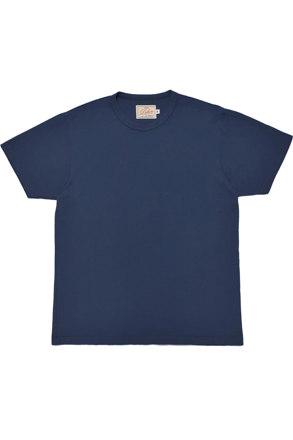 Dehen - Heavy Duty Tee - Navy - Flatlay Front