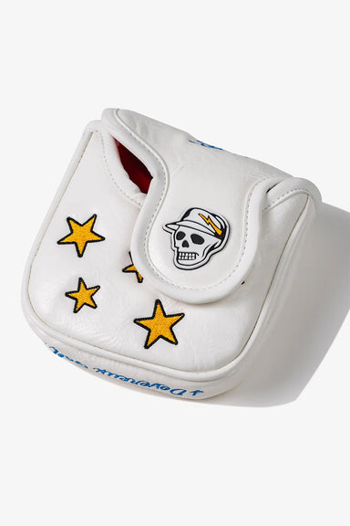 devereux golf birdie juice mallet putter cover back