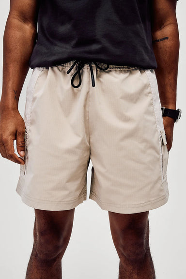 devereux golf cargo short beige front