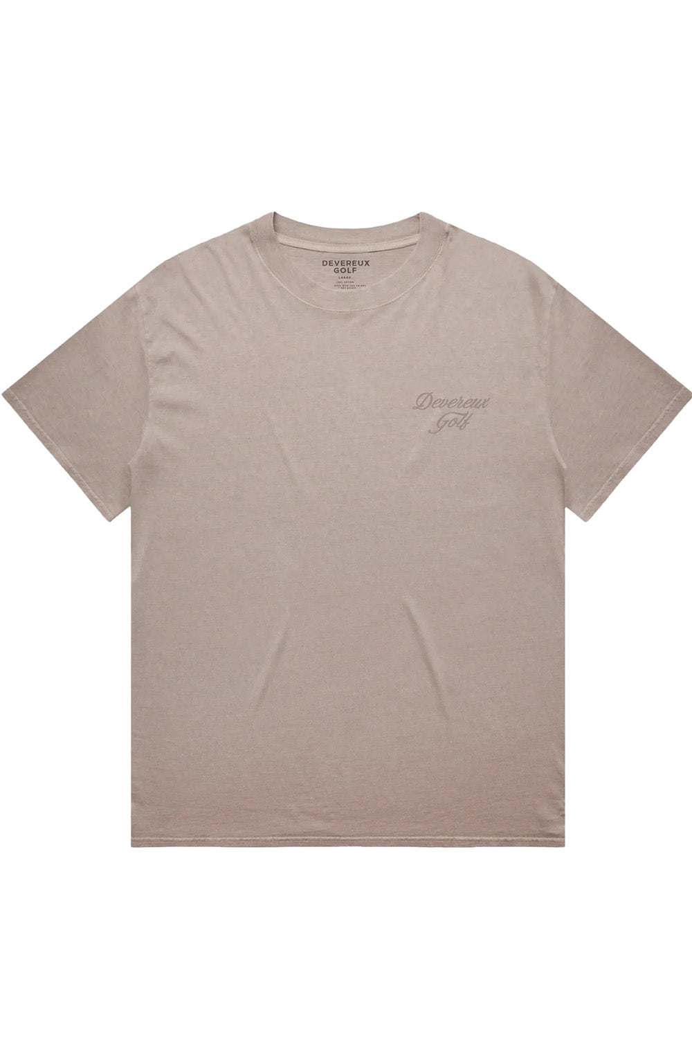 devereux golf faded skull caddie tee mushroom front