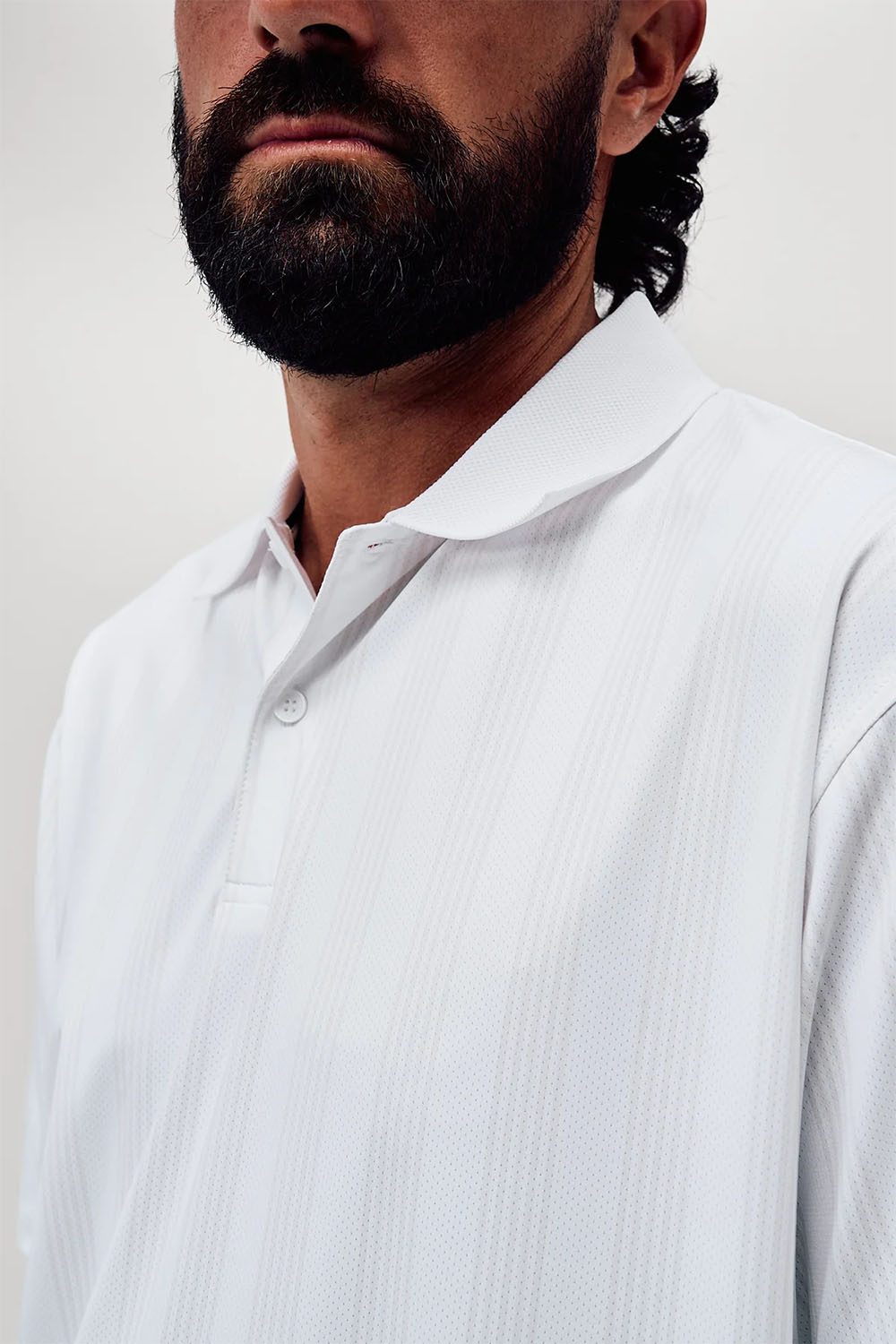 devereux golf oasis polo white detail