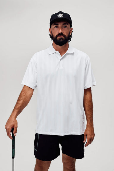 devereux golf oasis polo white front