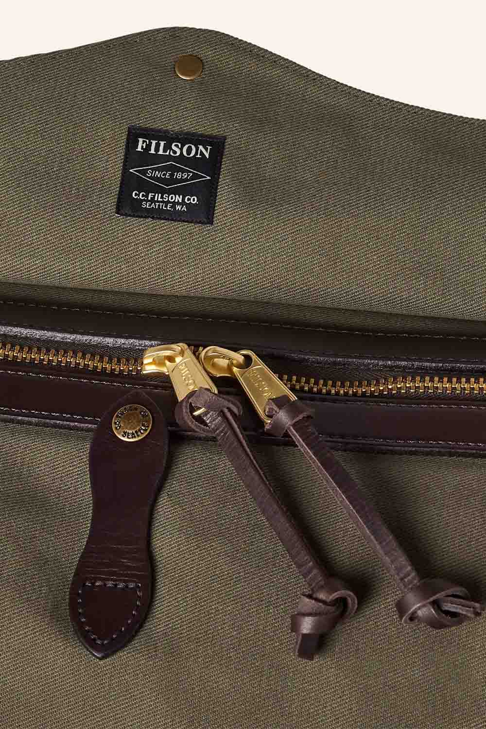 Filson - Medium Duffle Bag - Otter Green - Zipper