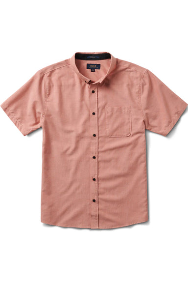Roark - Scholar Oxford SS - Saffron Red - Flatlay