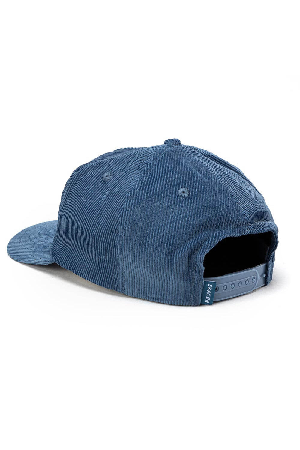 Seager - Big Corduroy Snapback - Blue- Back