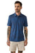 Faherty - SS MOVEMENT PIQUE POLO - Navy Midnight Palms - Front
