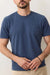 Marine Layer - RELAXED HEAVY SLUB PKT TEE - Orion Blue - Front