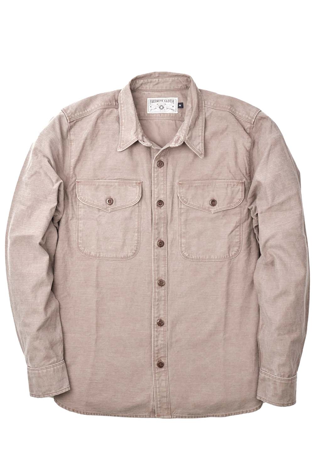 Freenote Cloth - Utility - Light Grey - Front