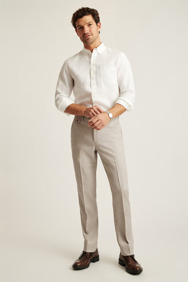 Bonobos - Jetsetter Italian Linen Pant - Stone Beige