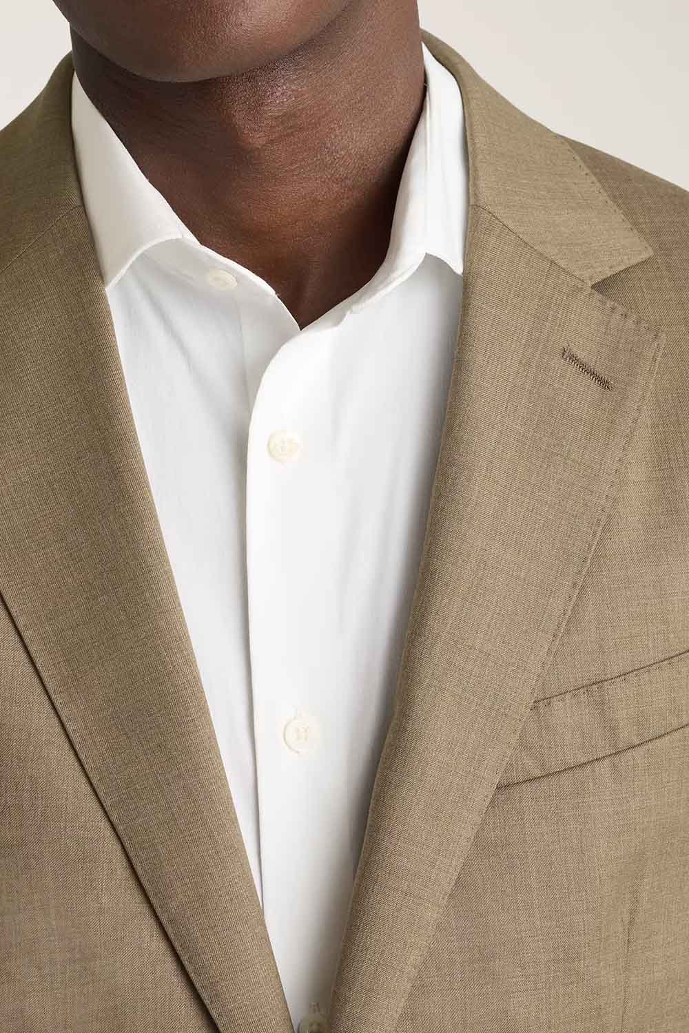 Bonobos - Jetsetter Slim Wool Blazer - Tan - Detail
