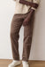 Marine Layer 5 Pocket Flex Terry Cords in Taupe — Front view