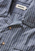 Taylor Stitch - The Tulum Shirt - Midnight Stripe - Detail