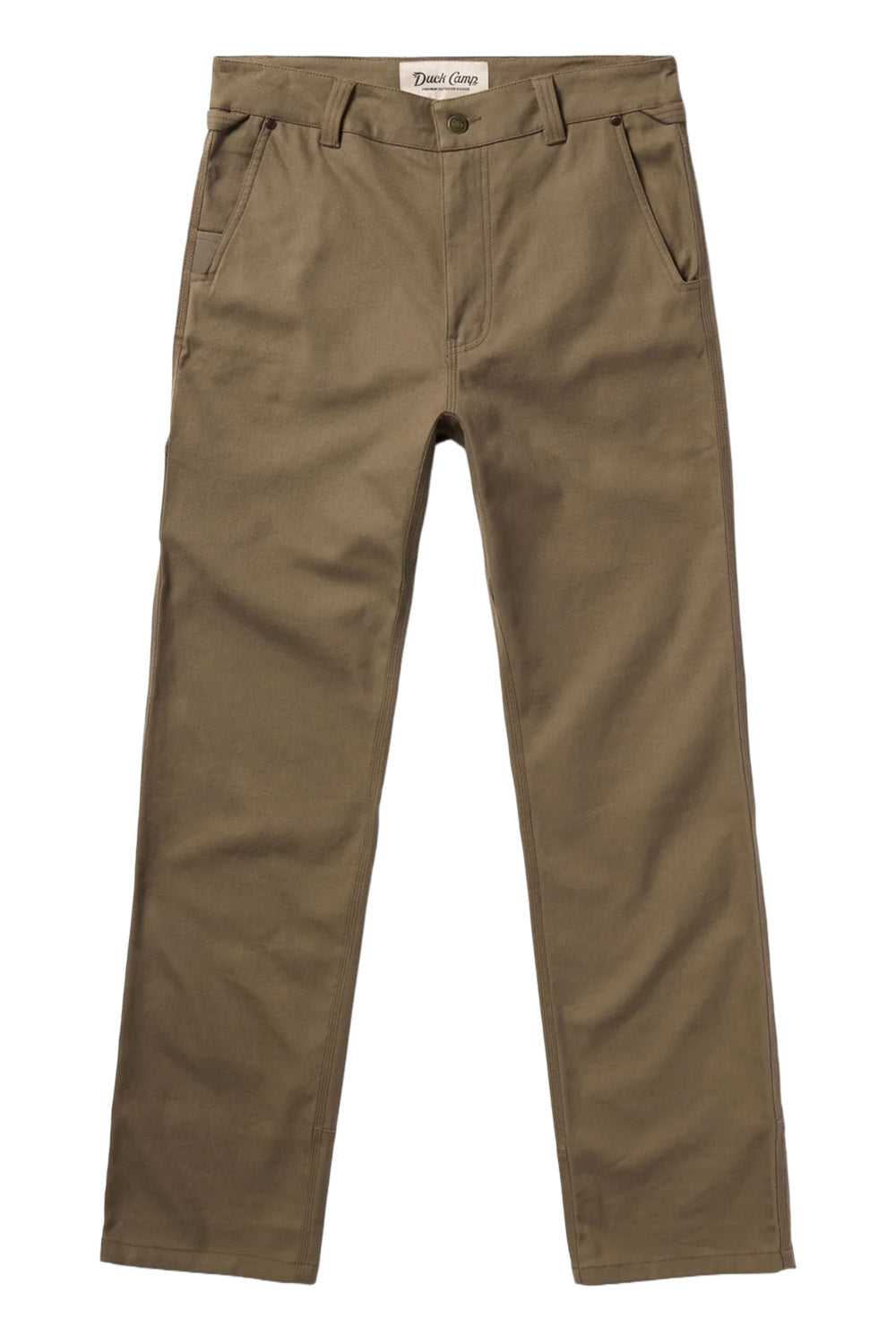 Duck Camp - Brush Pants - Moss - Flatlay