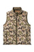 duck camp drydown reversible vest pin oak wetland reversed