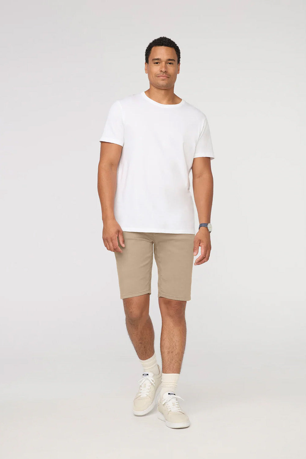 duer no sweat relaxed short desert khaki