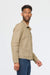 duer stretch canvas utility jacket tan side