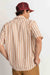 Rhythm - Tile Stripe SS Shirt - Natural - Back