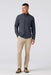 Mizzen + Main - City Flannel - Navy Heather - Profile