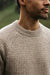 Finisterre - Mora Jumper - Oatmeal - Front Detail