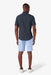 Mizzen + Main - Leeward SS - Navy Multi Leaf - Back