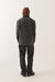 Brixton - Bowery Builders Ranch Performance Flannel - Black - Model Back