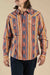 Sendero - Wyatt Pearl Snap Serape Shirt - Tulsa - Front