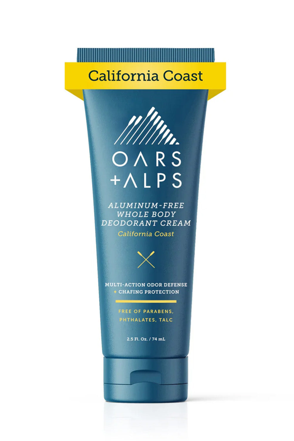 Oars & Alps ALUMINUM-FREE WHOLE BODY CREAM DEODORANT California Coast