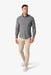 Mizzen + Main - City Flannel - Nickel Houston Plaid - Front