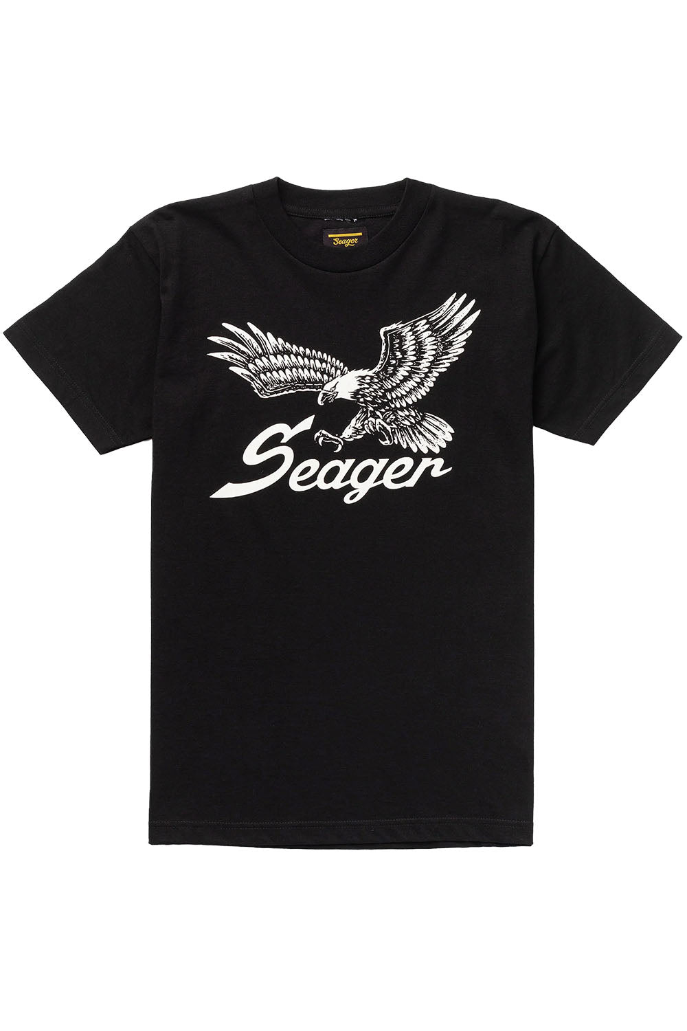 Seager - Wingspan Tee - Black - Front