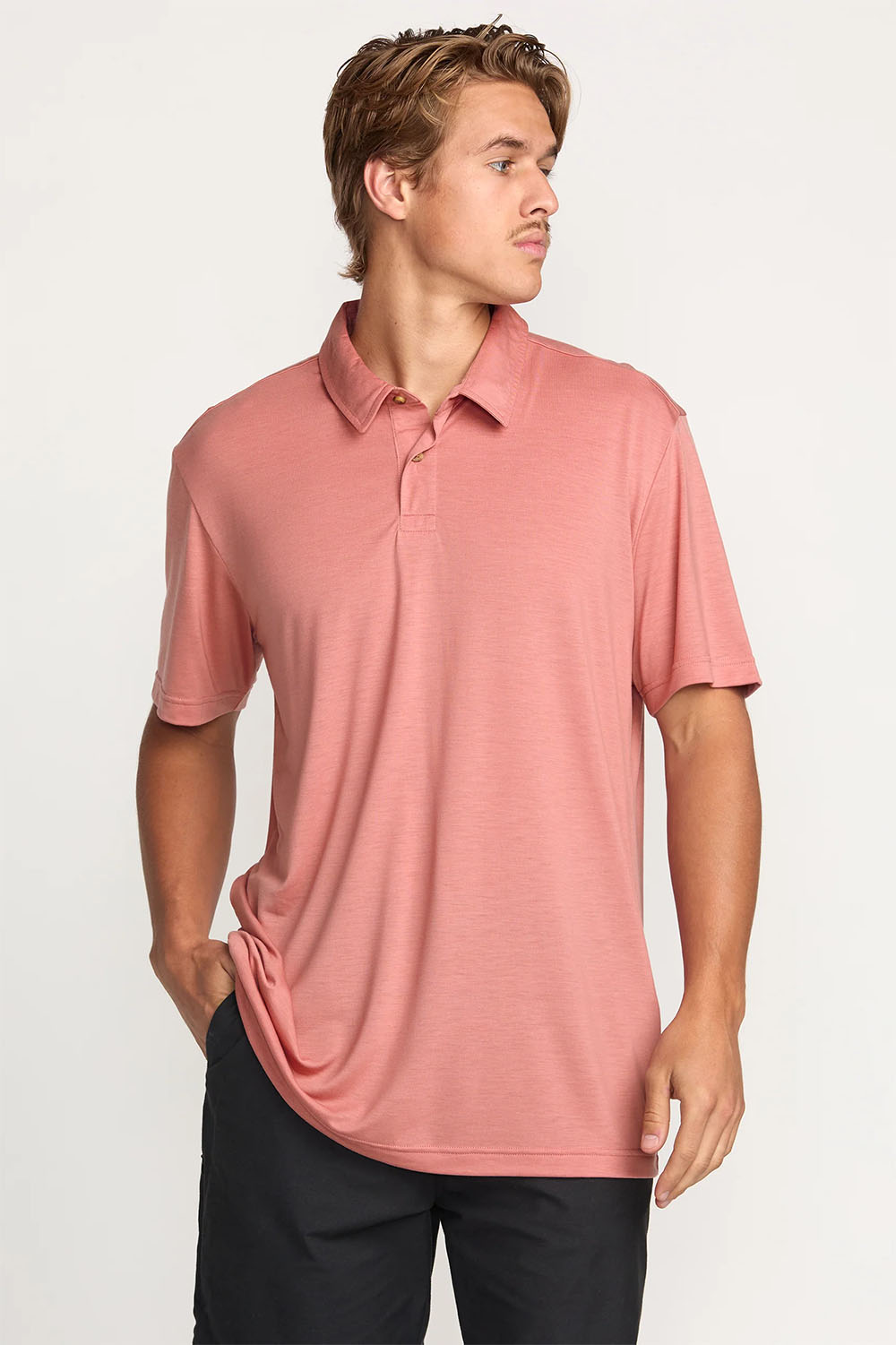 Billabong - Eclipse SS Polo - Dust Red - Front