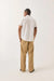 Brixton Charter Print Short Sleeve in White/Geo — Back view
