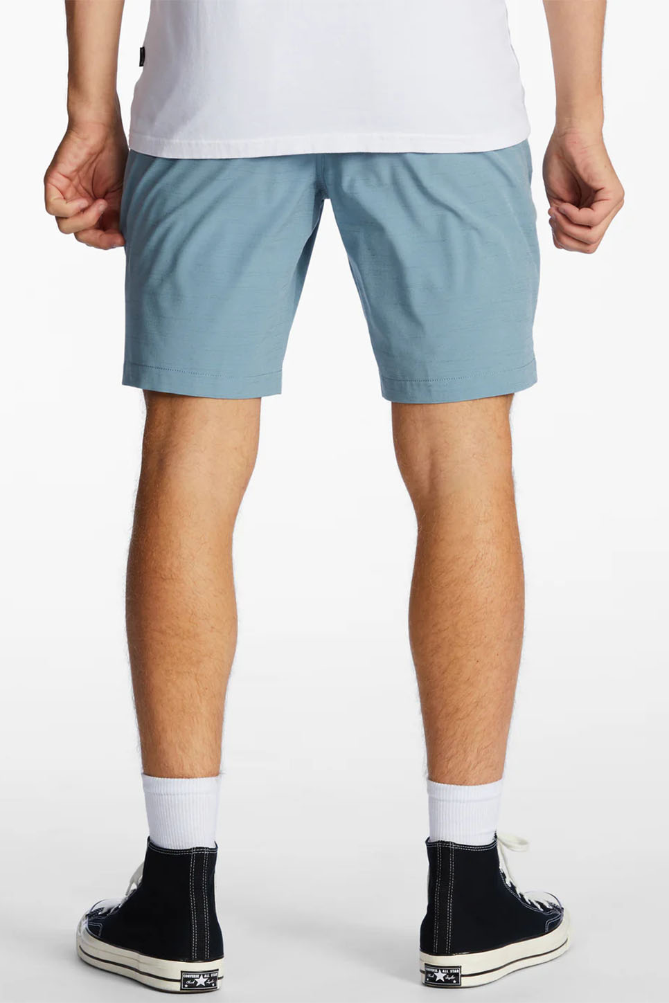 Billabong - Crossfire Slub Mid - Washed Blue - Back