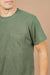 Bridge & Burn Organic Hemp Pkt Tee Cypress Detail