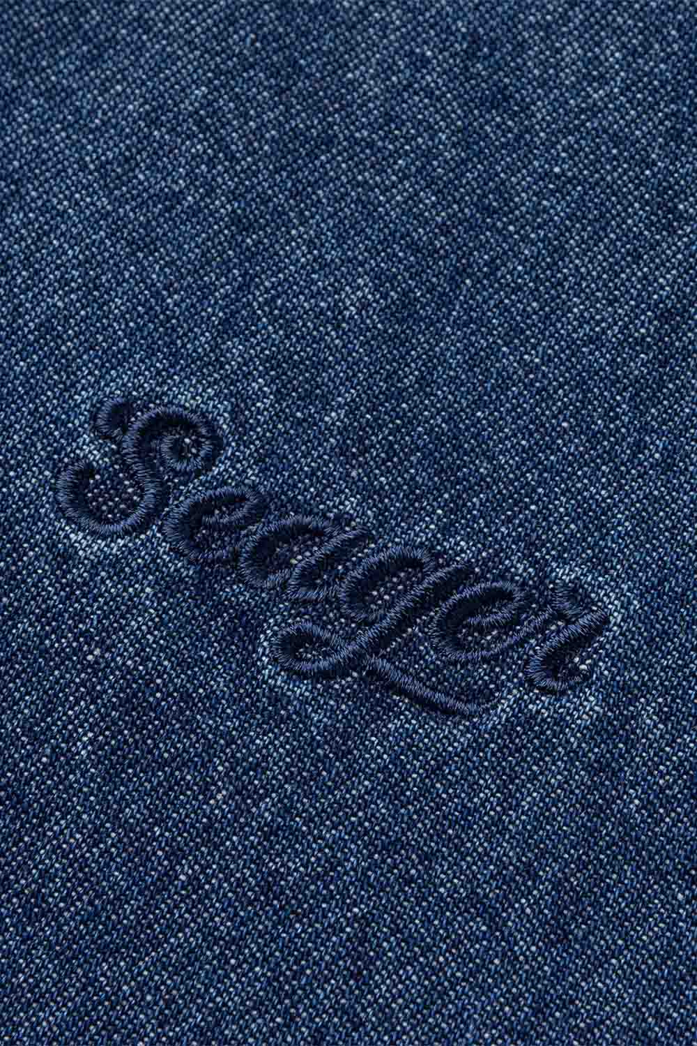 Seager - South Paw Whippersnapper - Indigo - Detail