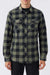 O'Neill - Glacier Plaid Superfleece - Dark Olive - Front