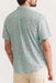 Marine Layer - Stretch Selvage Shirt - Teal Palm - Back
