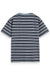 Scotch & Soda - Yarn Dye Stripe T-Shirt - Blue/Multi - Back